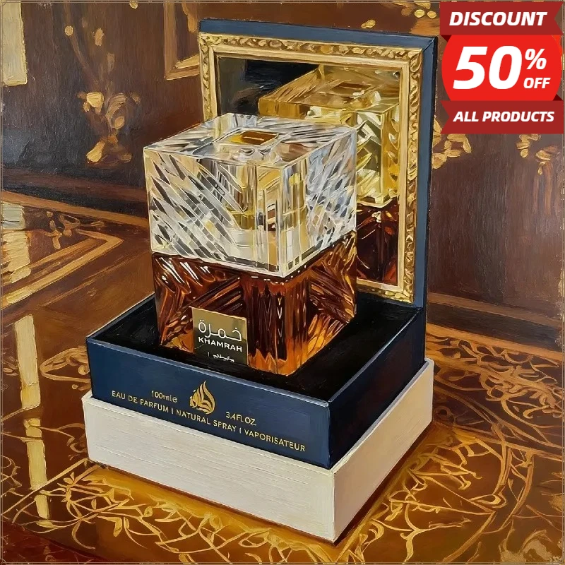 Оригинальный парфюм La-tta-fa Khamrah Series Eau de Parfum 100 мл - классический арабский пряный аромат, стойкий восточный одеколон и подарок для мужчин.
Оригинальный парфюм La-tta-fa Khamrah Series Eau de Parfum 100 мл - классический арабский пряный аромат, стойкий восточный одеколон и подарок для мужчин.