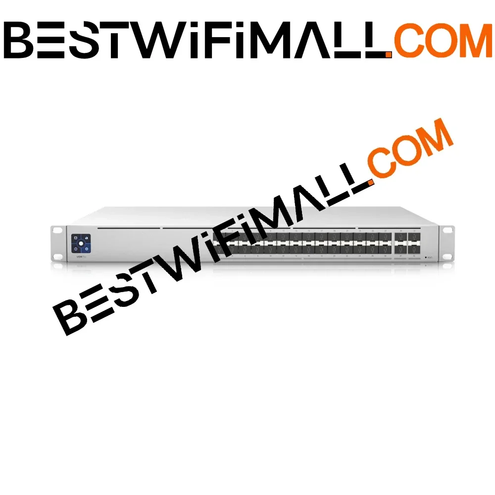 UBIQUITI USW-Pro-Aggregation Layer 3 Switch Pro Aggregation, 28x10G SFP+ 4x25G SFP28 Ports 760Gbps Switching Capacity
UBIQUITI USW-Pro-Aggregation Layer 3 Switch Pro Aggregation, 28x10G SFP+ 4x25G SFP28 Ports 760Gbps Switching Capacity