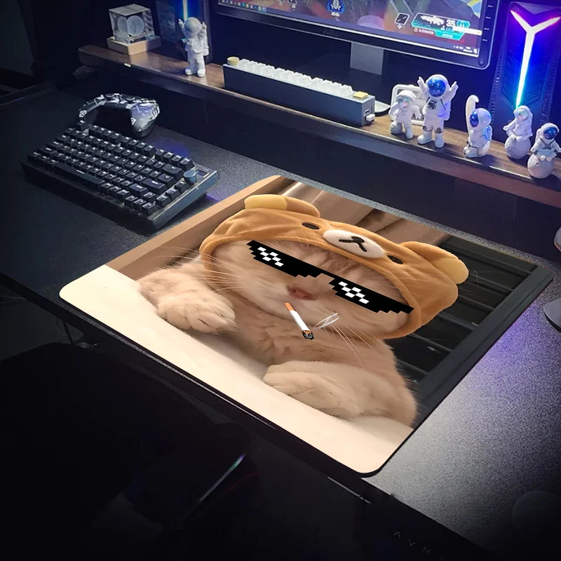 Cute Cat Creative Universal Waterproof mousepad Rubber gaming mousepad Gaming Gamer table mat Comfortable PC accessories Laptop
Cute Cat Creative Universal Waterproof mousepad Rubber gaming mousepad Gaming Gamer table mat Comfortable PC accessories Laptop