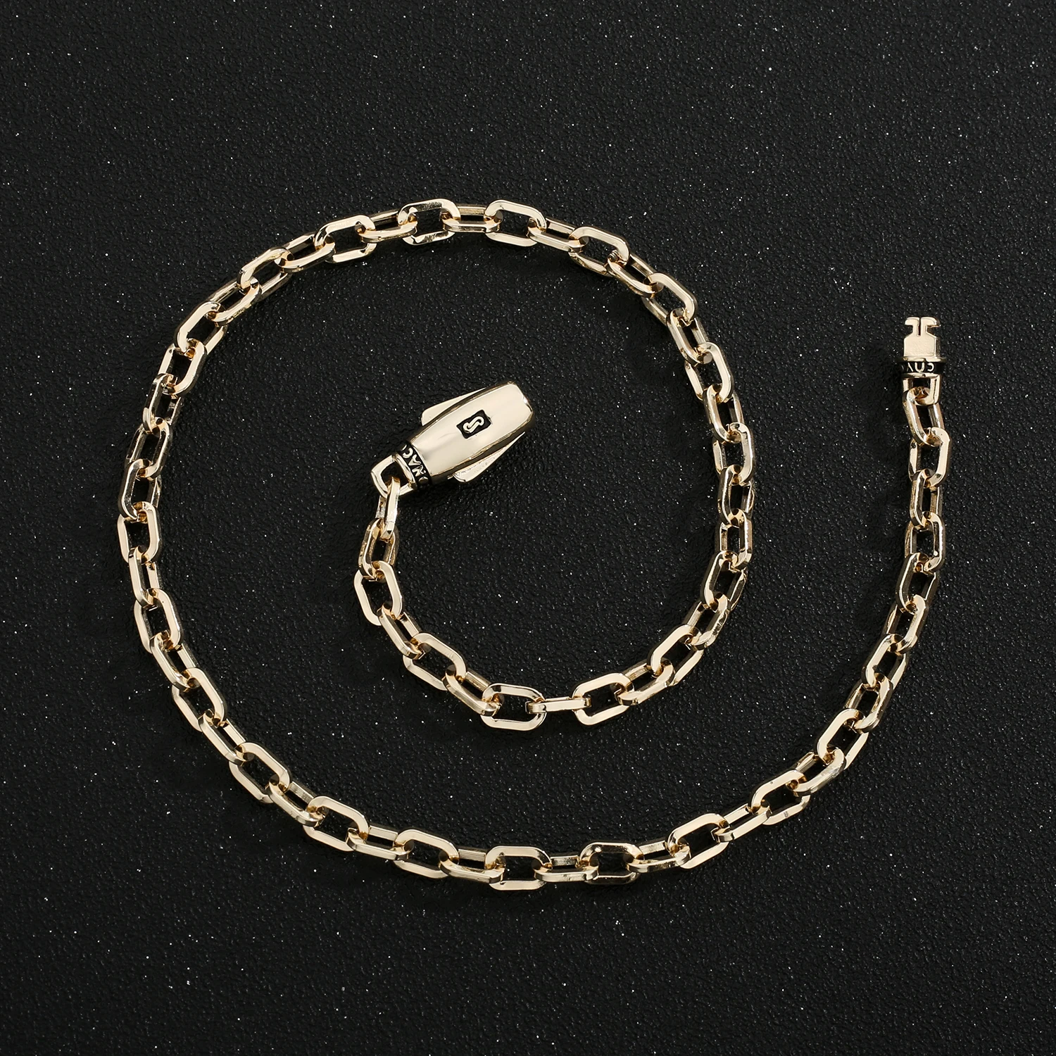 VCT Monaco Chain 14K Gold Plated Handmade Fashion Jewelry Cuban U Shape Necklace and Bracelet Unisex Jewelry Set Free Shipping
VCT Monaco Chain 14K Gold Plated Handmade Fashion Jewelry Cuban U Shape Necklace and Bracelet Unisex Jewelry Set Free Shipping
