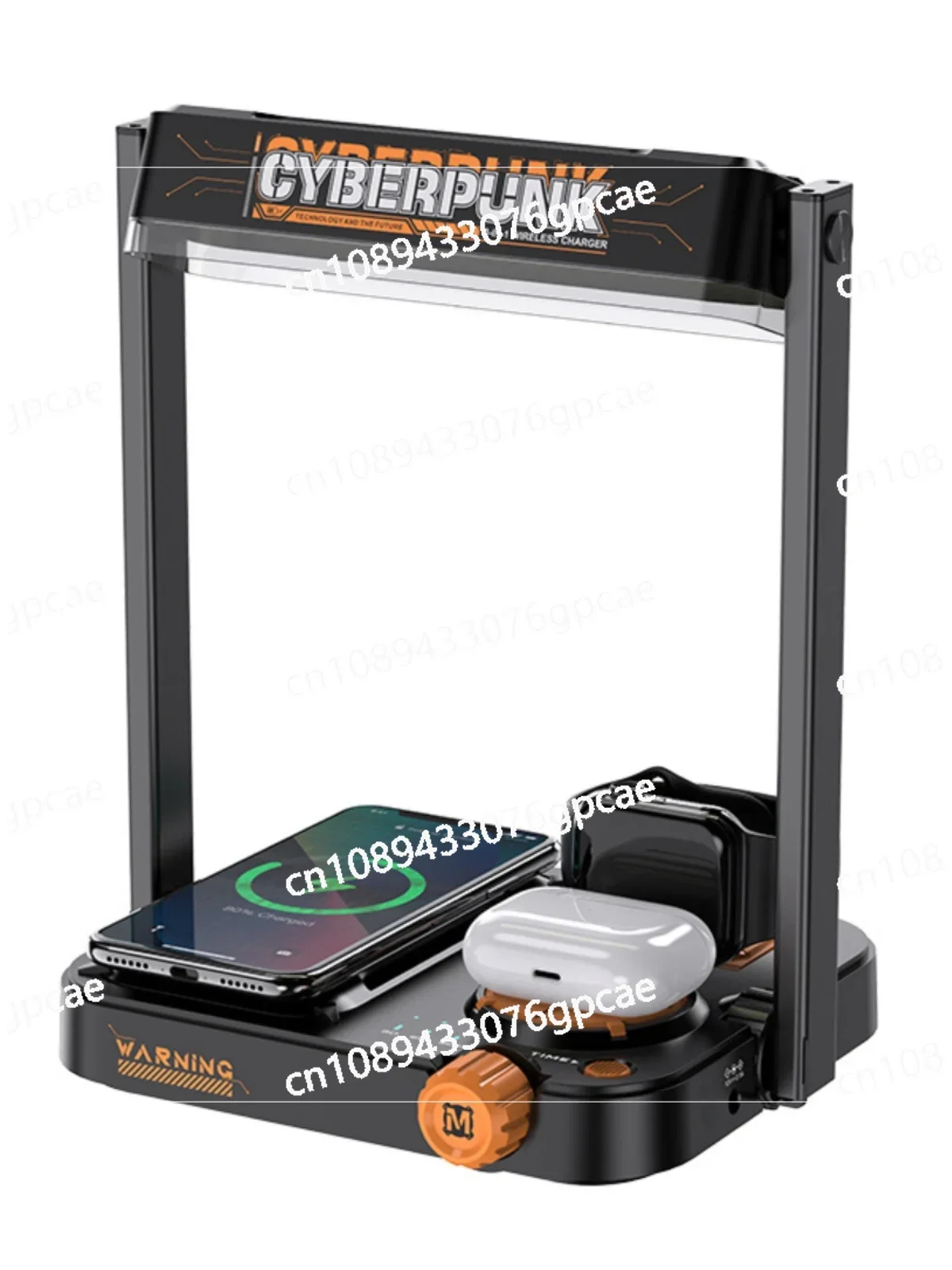 CyberPunk Wireless Lamp | Cyberpunk Science Fiction Machinery, Wireless Charging, Ambient Night Light
CyberPunk Wireless Lamp | Cyberpunk Science Fiction Machinery, Wireless Charging, Ambient Night Light
