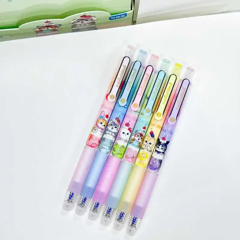 6/36 шт., гелевая ручка kawaii mofusand, 0,5 стираемая синяя ручка Chiikawa для студентов, ручка для подписи, канцелярские принадлежности, подарок, оптовая продажа
6/36 шт., гелевая ручка kawaii mofusand, 0,5 стираемая синяя ручка Chiikawa для студентов, ручка для подписи, канцелярские принадлежности, подарок, оптовая продажа