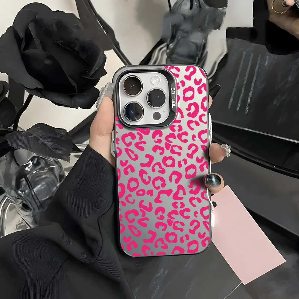 Leopard Print Electroplate Phone Case For iPhone 16 15 14 13 12 11 Pro Max White Ultra-thin Soft Candy Abrazine Funda
Leopard Print Electroplate Phone Case For iPhone 16 15 14 13 12 11 Pro Max White Ultra-thin Soft Candy Abrazine Funda