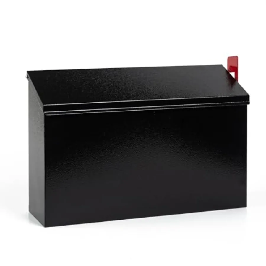 Wall Mount Mailbox for House Outside, Large Capacity Outgoing Mail Box with Red Flag Kit, Galvanized Steel Rust-Proof Mailboxes
Wall Mount Mailbox for House Outside, Large Capacity Outgoing Mail Box with Red Flag Kit, Galvanized Steel Rust-Proof Mailboxes
