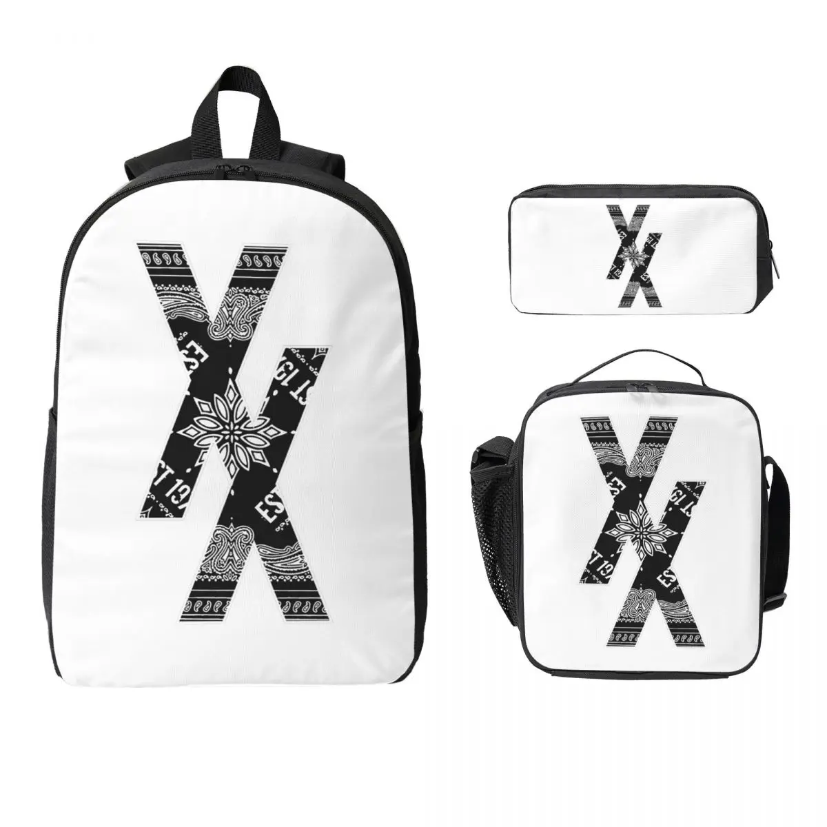 Lost Americana MGK Backpack Student Boys Girls BookBag School Bag Computer Shoulder Bags 3ps Insulated Lunch Bag Pencil Case
Lost Americana MGK Backpack Student Boys Girls BookBag School Bag Computer Shoulder Bags 3ps Insulated Lunch Bag Pencil Case
