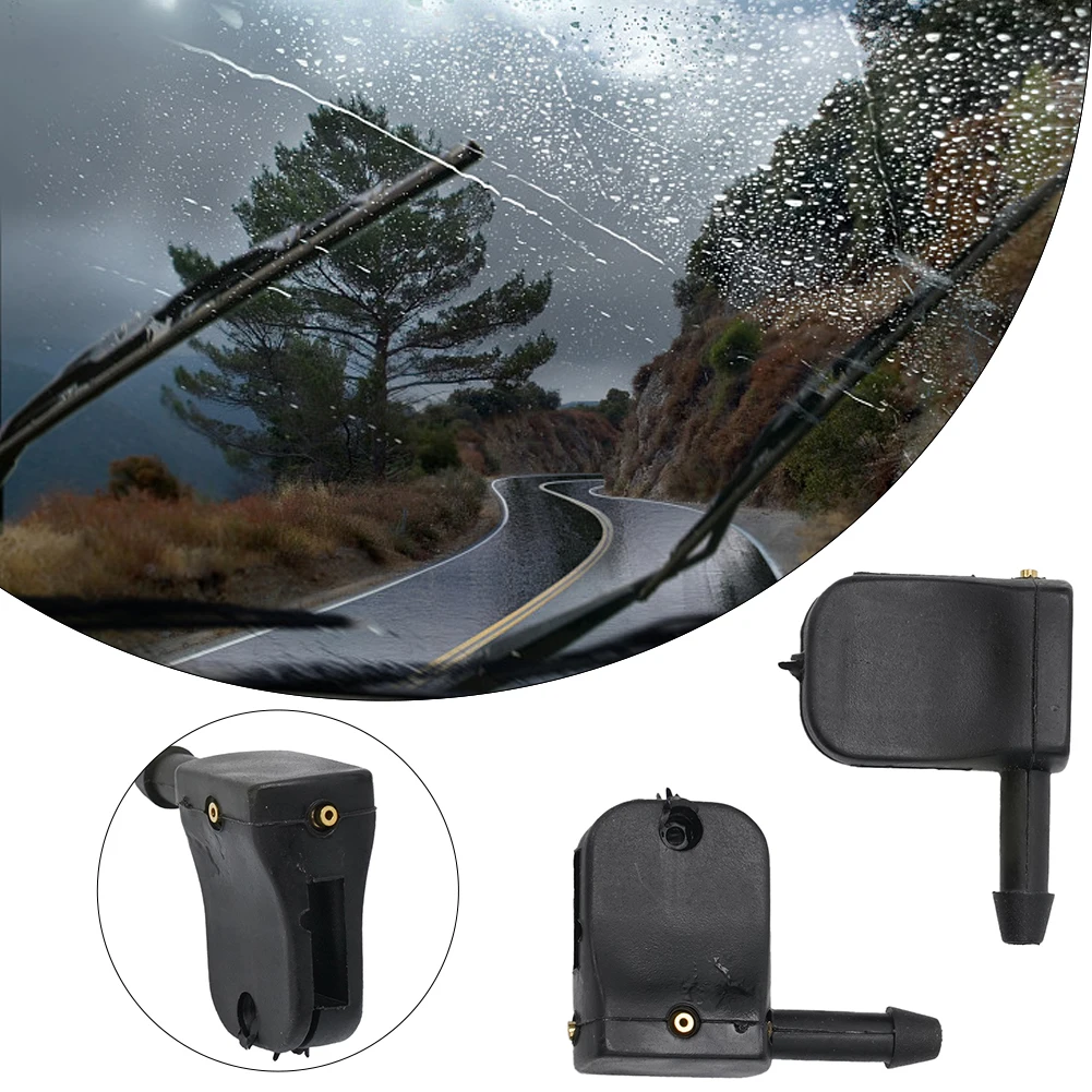 Jet Sprayer Windshield Washer Nozzle 2pcs Water Jet Black For Van Trunk Front Windshield Washer Sprayer Car High Quality
Jet Sprayer Windshield Washer Nozzle 2pcs Water Jet Black For Van Trunk Front Windshield Washer Sprayer Car High Quality