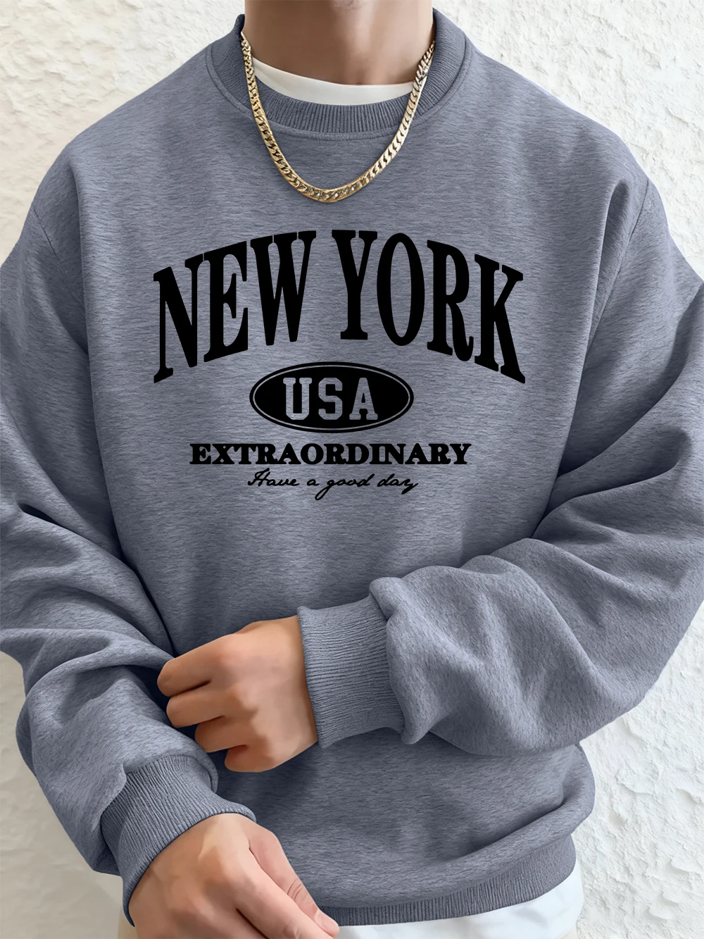 Мужские толстовки с принтом New York Usa, зимние толстовки большого размера в стиле хип-хоп, флисовая теплая уличная одежда с круглым вырезом, модная мужская одежда
Мужские толстовки с принтом New York Usa, зимние толстовки большого размера в стиле хип-хоп, флисовая теплая уличная одежда с круглым вырезом, модная мужская одежда
