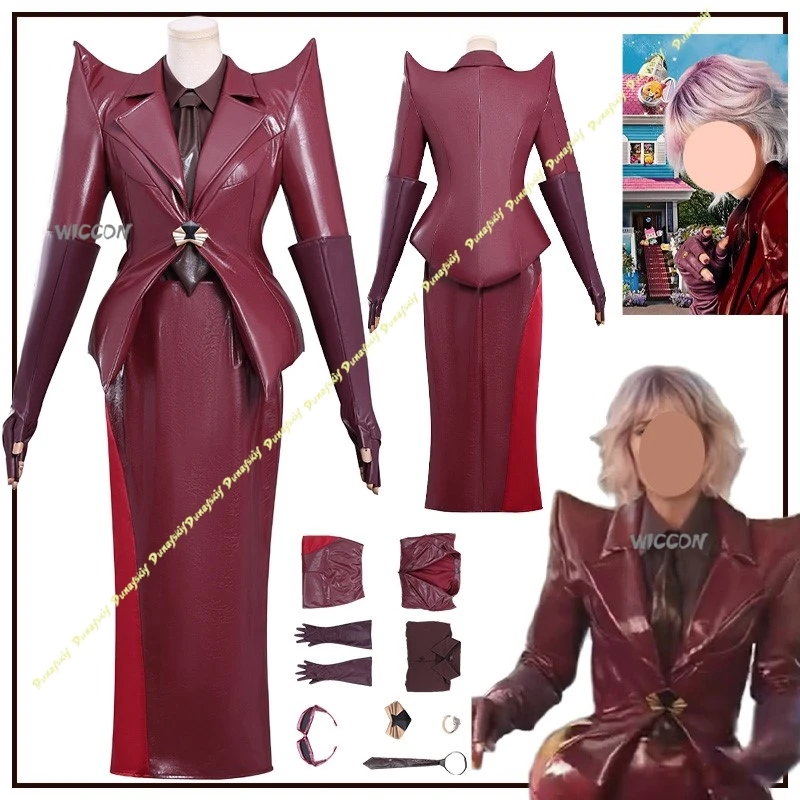 Костюмы для косплея из фильмов для девочек и женщин, кожаное пальто, красная кошка, леди Вера, крутая юбка, аксессуары, повседневная вечеринка, Рождество, Хэллоуин
Костюмы для косплея из фильмов для девочек и женщин, кожаное пальто, красная кошка, леди Вера, крутая юбка, аксессуары, повседневная вечеринка, Рождество, Хэллоуин