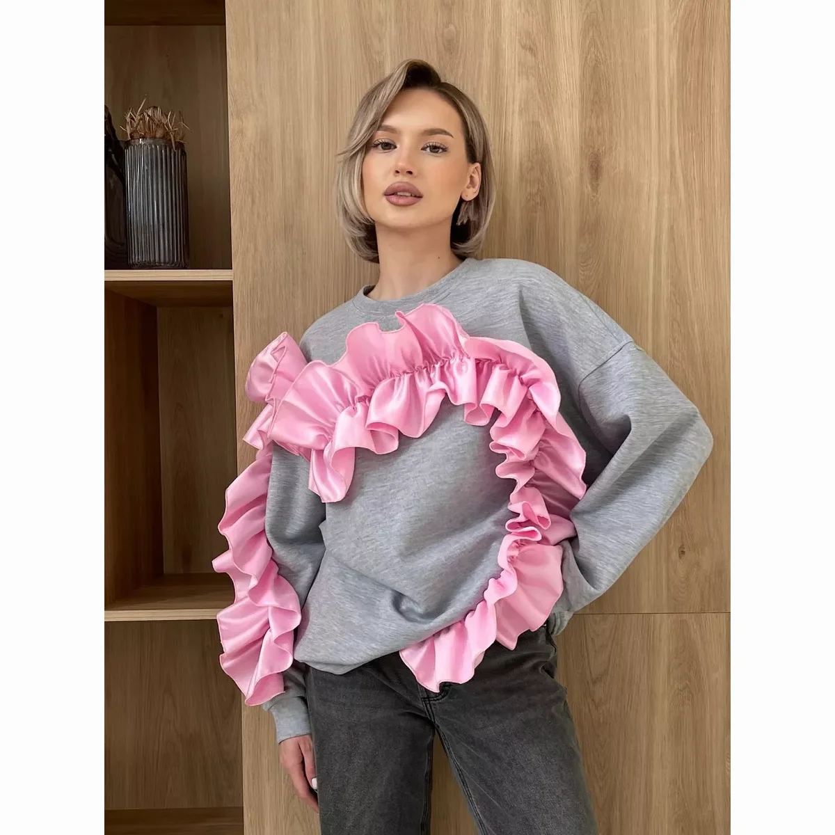 Толстовки женская одежда для юниоров, антихолодные, в массивные полоски, флокированные, молодежные, для колледжа, унисекс, с цветными блоками, бойфренд, с длинными рукавами, искусство
Толстовки женская одежда для юниоров, антихолодные, в массивные полоски, флокированные, молодежные, для колледжа, унисекс, с цветными блоками, бойфренд, с длинными рукавами, искусство