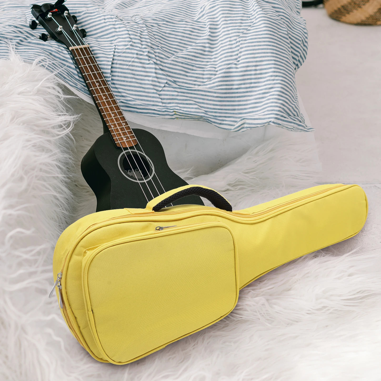 1pc Adjustable Cotton Ukulele Bag Waterproof Fabric Large Capacity Portable Canvas Case For 4-String Ukulele Gig Bag Organizer
1pc Adjustable Cotton Ukulele Bag Waterproof Fabric Large Capacity Portable Canvas Case For 4-String Ukulele Gig Bag Organizer