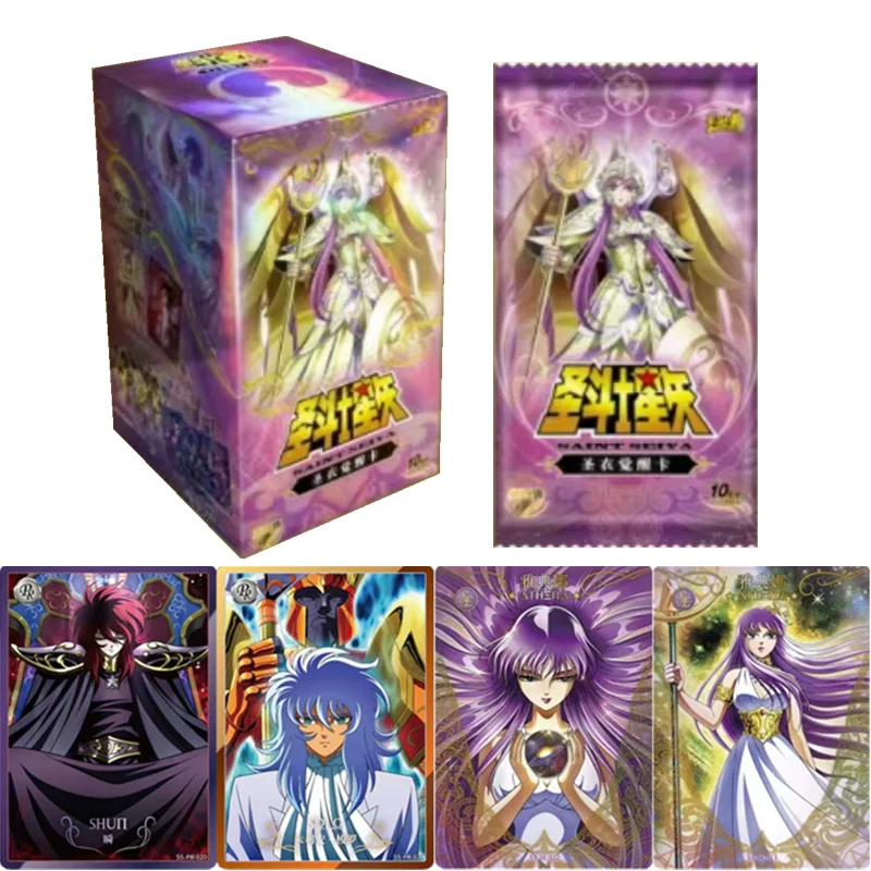 KAYOU Original Animation Saint SeiyaT4W4 Saint Clothing Awakening Series SE MR UR Set Exchange Collection Card Kids Toys Gift
KAYOU Original Animation Saint SeiyaT4W4 Saint Clothing Awakening Series SE MR UR Set Exchange Collection Card Kids Toys Gift