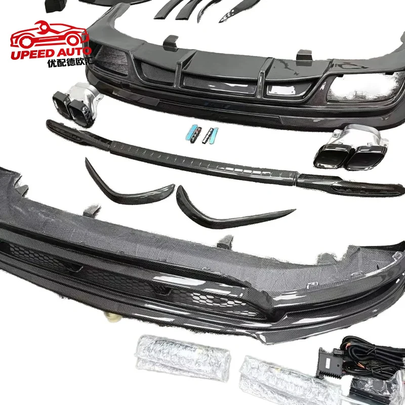 Suitable for 2021+ Mercedes Benz GLS Maybach Carbon Fiber Body Kit LD Style Front Bumper Lip & Rear Diffuser
Suitable for 2021+ Mercedes Benz GLS Maybach Carbon Fiber Body Kit LD Style Front Bumper Lip & Rear Diffuser