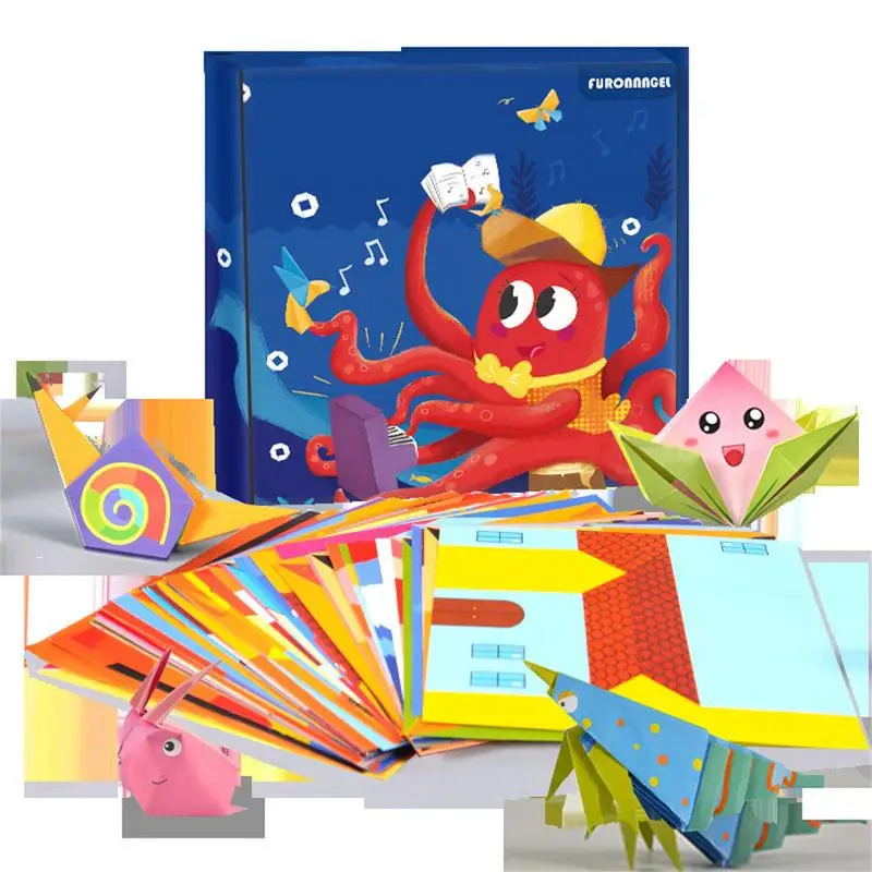 108 Pcs Children Cartoon Animal DIY Paper Folding Cutting Toys Handmade Art Craft Training Educational Toys For Kids
108 Pcs Children Cartoon Animal DIY Paper Folding Cutting Toys Handmade Art Craft Training Educational Toys For Kids
