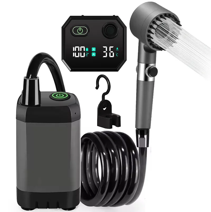 Outdoor Bathing Artifact, Convenient Dormitory Camping Supplies, Shower, Wireless Bathing Device, Portable Rechargeable Shower
Outdoor Bathing Artifact, Convenient Dormitory Camping Supplies, Shower, Wireless Bathing Device, Portable Rechargeable Shower