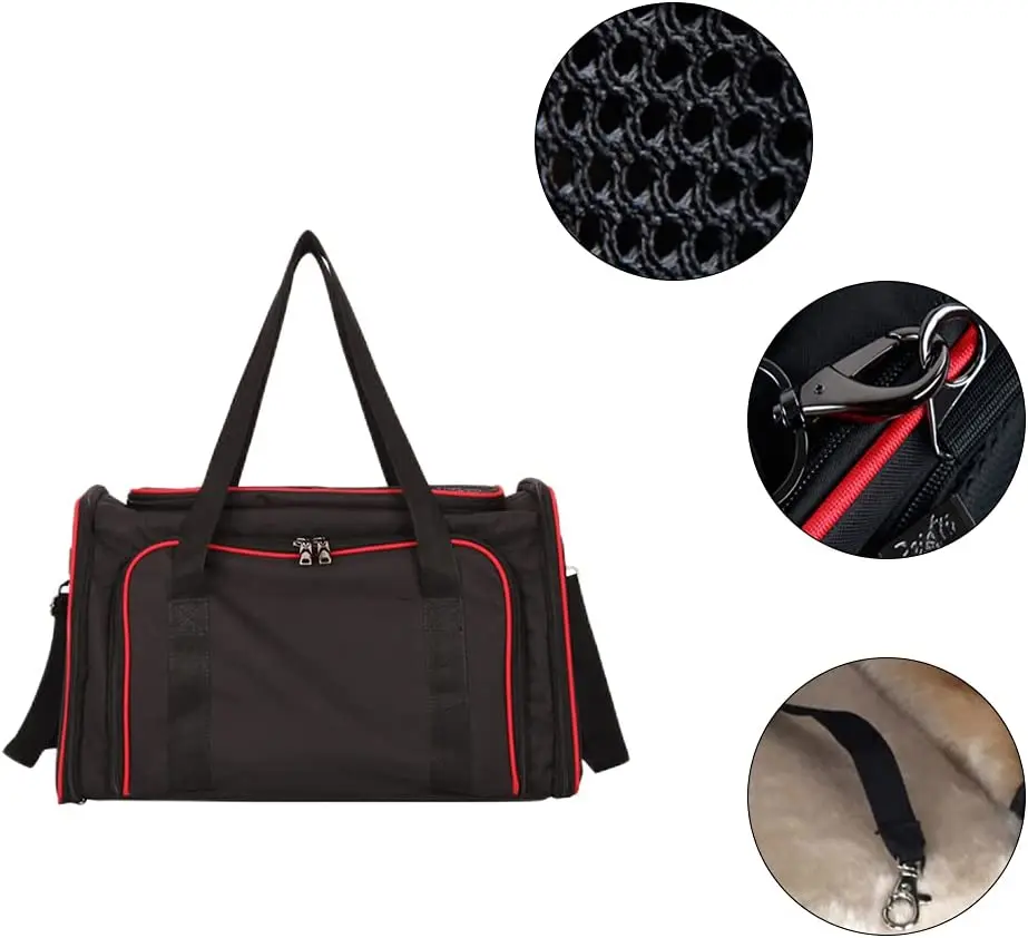 Expandable Cat Carrier with Tunnel 2-Side Expandable Sides Perfect Travel Bag for Pets
Expandable Cat Carrier with Tunnel 2-Side Expandable Sides Perfect Travel Bag for Pets
