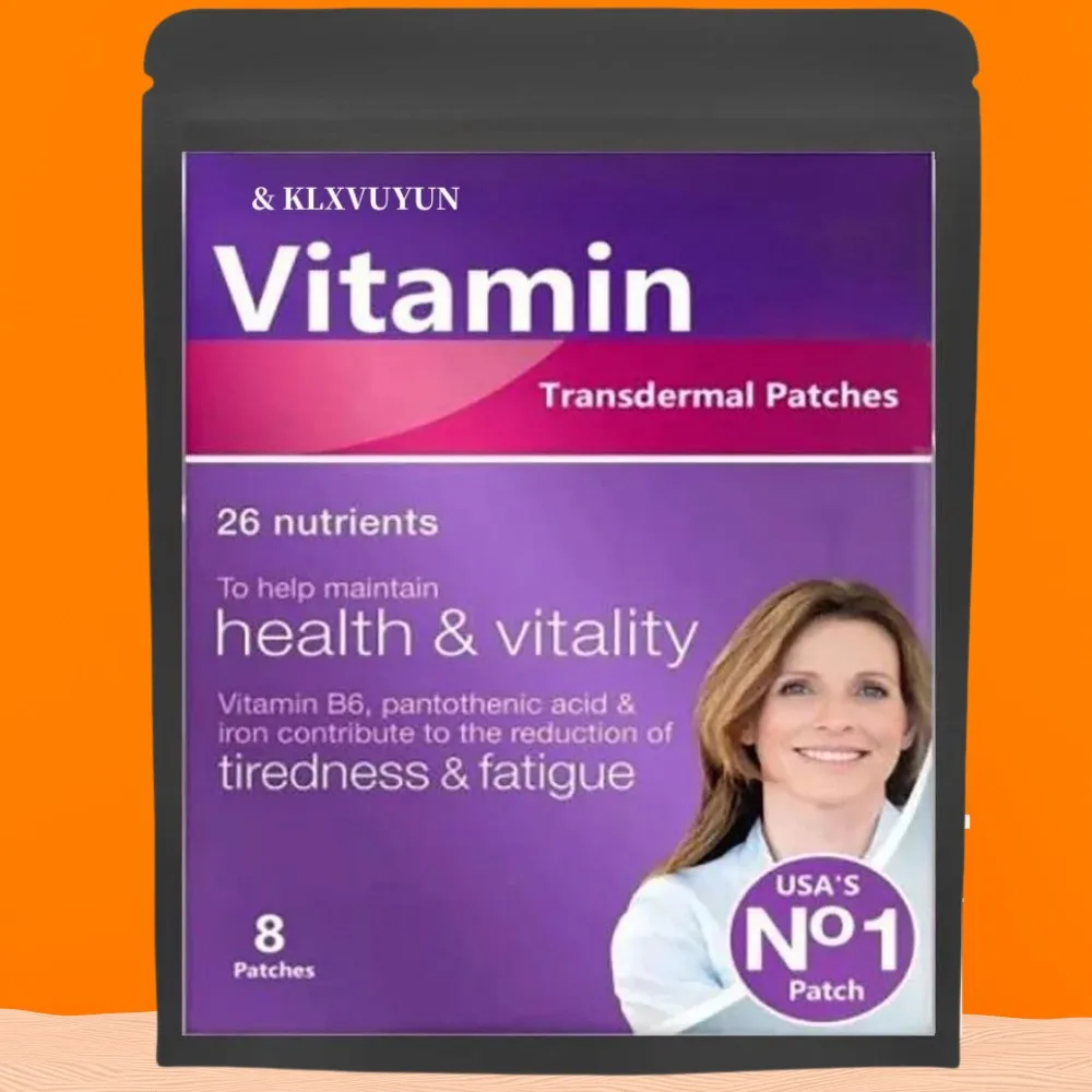 Vitamin B6, Pantothenic Acid & Iron Contribute To The Reduction Of Tiredness & Fatigua, 26 Nutrients Transdermal Patches
Vitamin B6, Pantothenic Acid & Iron Contribute To The Reduction Of Tiredness & Fatigua, 26 Nutrients Transdermal Patches