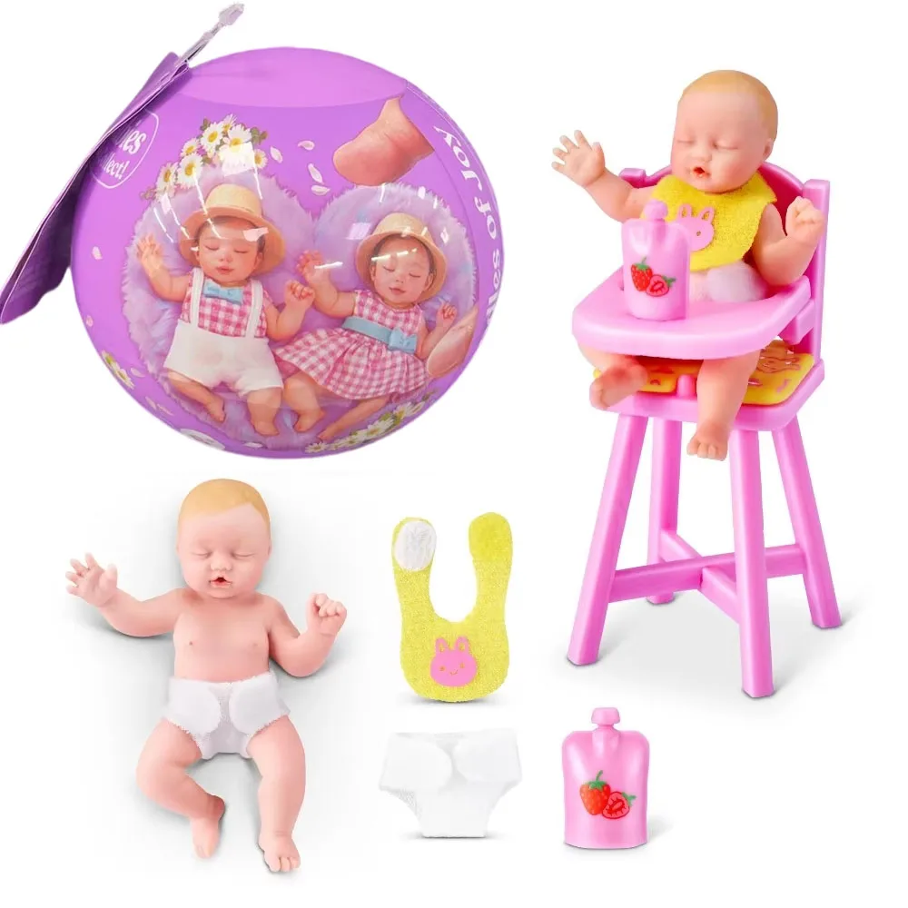 Кукла-сюрприз Zuru Surprise Series 2 My Mini Baby Коллекционная загадочная капсула 5 загадочных игрушек Коллекционные миниатюрные новые игрушки
Кукла-сюрприз Zuru Surprise Series 2 My Mini Baby Коллекционная загадочная капсула 5 загадочных игрушек Коллекционные миниатюрные новые игрушки