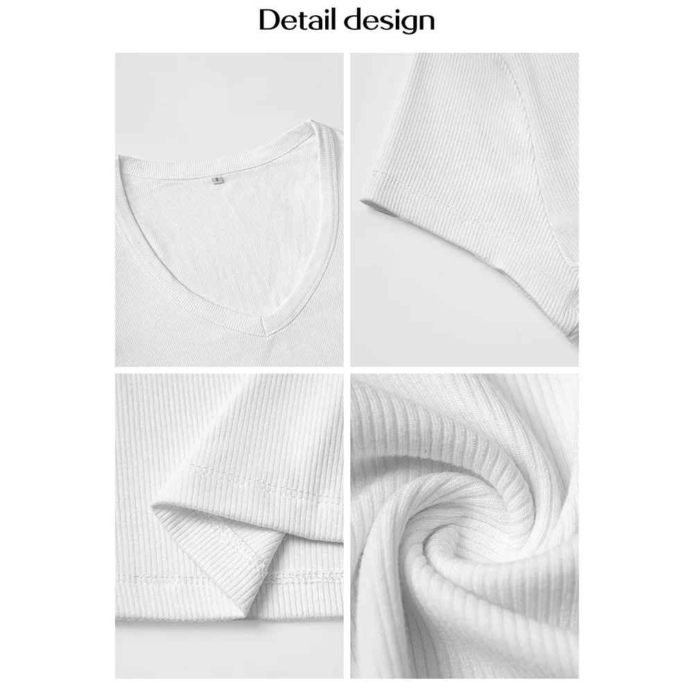 Облегающая футболка, вязаная женская рубашка, повседневная белая женская футболка в винтажном стиле, дышащая, подходит для женщин
Облегающая футболка, вязаная женская рубашка, повседневная белая женская футболка в винтажном стиле, дышащая, подходит для женщин