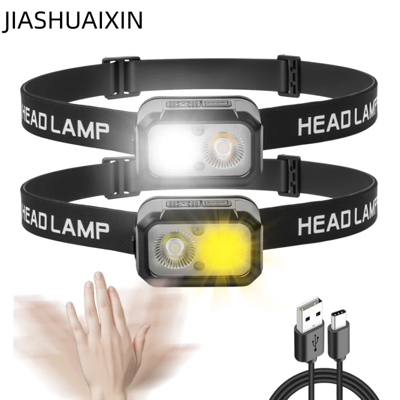 LED Three-Color Light Source Headlamp with Strong Light, for Outdoor Night Fishing and Running, Lightweight and Inductive
LED Three-Color Light Source Headlamp with Strong Light, for Outdoor Night Fishing and Running, Lightweight and Inductive