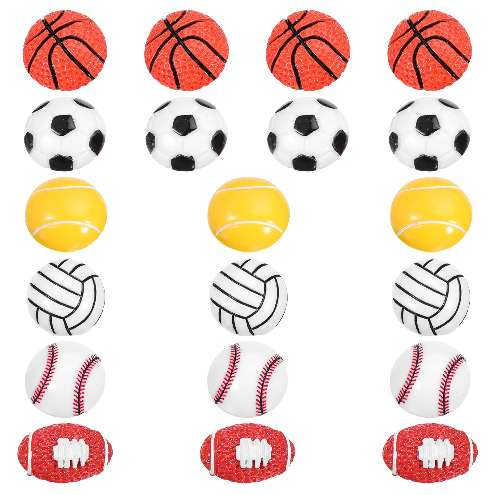 20Pcs Sports Theme Push Pins Round Ball Resin Thumbtacks Metal Point Corkboard Pins Map Marking Craft Office School Use
20Pcs Sports Theme Push Pins Round Ball Resin Thumbtacks Metal Point Corkboard Pins Map Marking Craft Office School Use