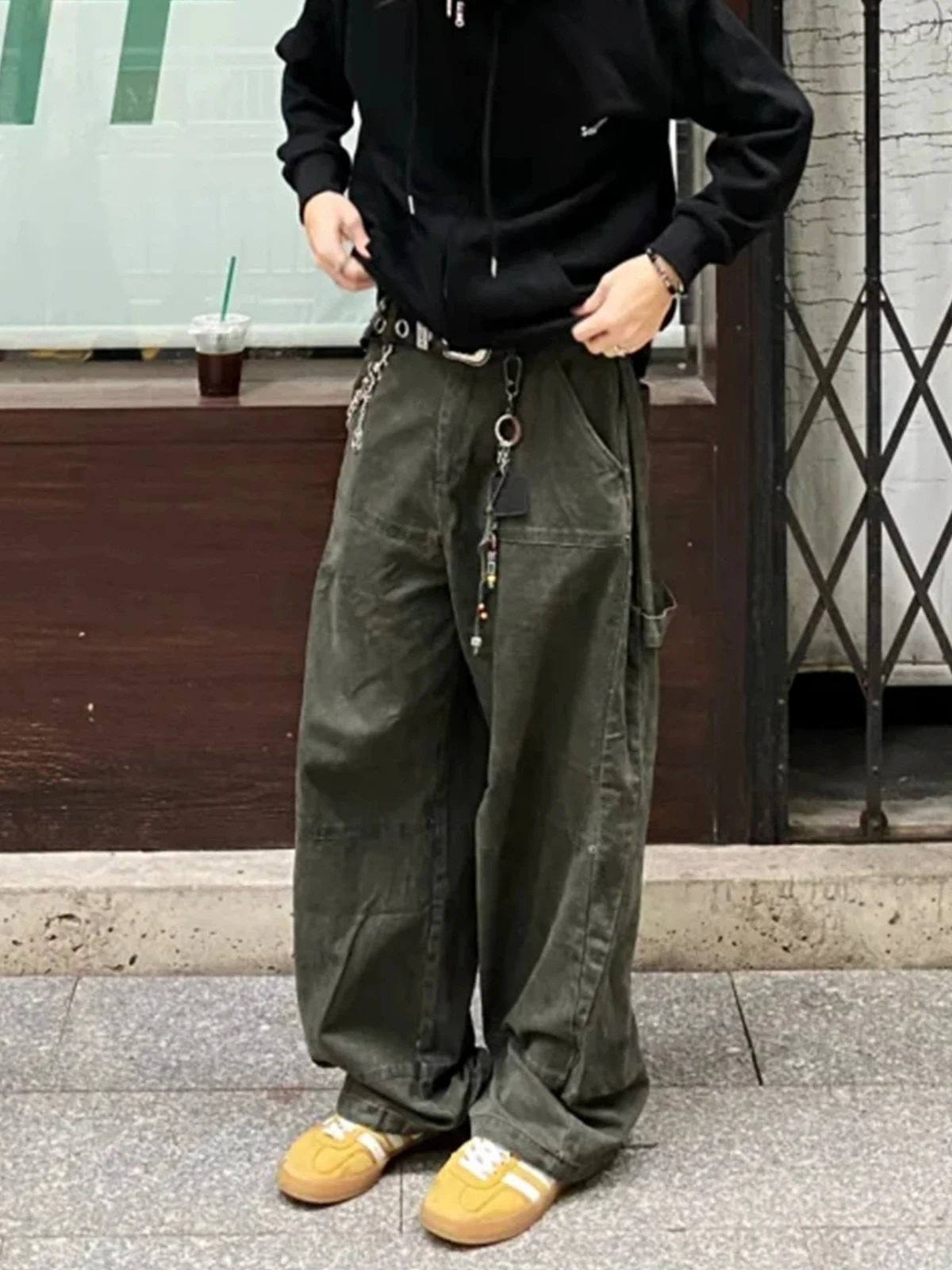Military een Workwear Jeans Men's Loose Straight Cut Design Cool Haome American Retro Sle Spring Autumn Straight Leg P...
Military een Workwear Jeans Men's Loose Straight Cut Design Cool Haome American Retro Sle Spring Autumn Straight Leg P...