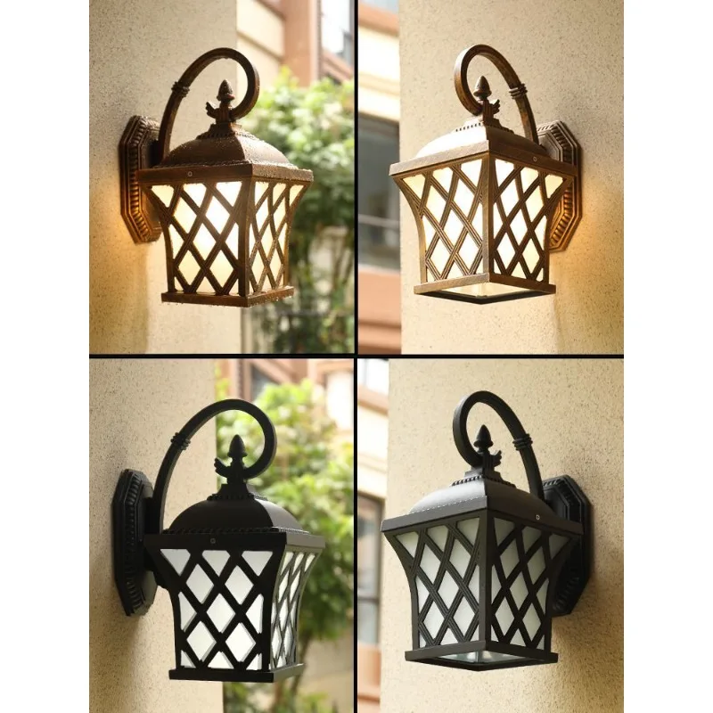 European Vintage Metal Glass Waterproof LED Wall Light Outdoor Garden Courtyard Balcony Villa Gate Home Decor Novelty New
European Vintage Metal Glass Waterproof LED Wall Light Outdoor Garden Courtyard Balcony Villa Gate Home Decor Novelty New