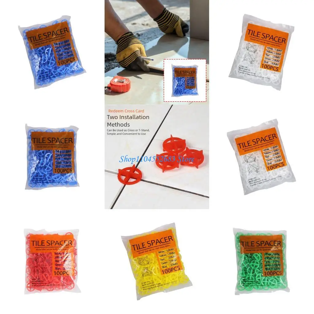 Y6GD Pack of 100 Universal Tile Spacers For Wall Floor Installation Various Sizes Available
Y6GD Pack of 100 Universal Tile Spacers For Wall Floor Installation Various Sizes Available