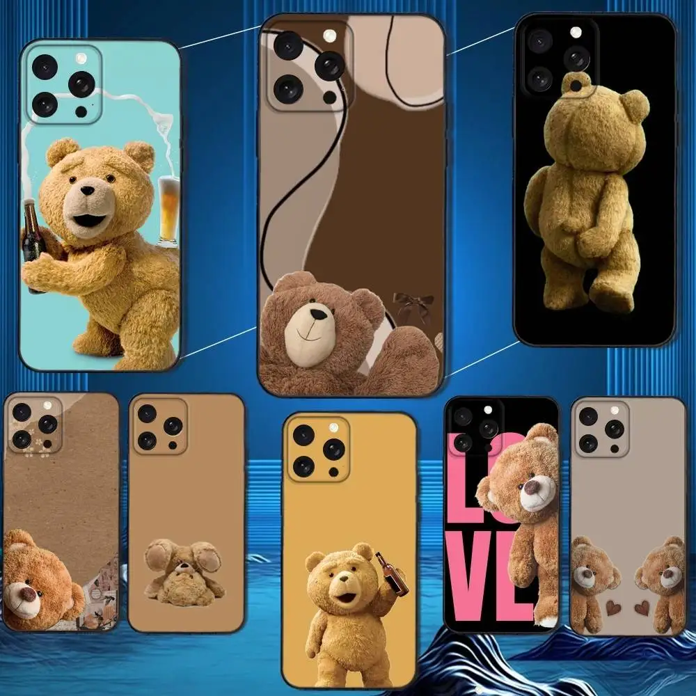 Funny T-Tedy B-Bear Phone Case For iPhone 16,15,14,13,12,11 Plus,Pro Max,XS,X,XR,SE,Mini,8,7,Soft Silicone Black Cover
Funny T-Tedy B-Bear Phone Case For iPhone 16,15,14,13,12,11 Plus,Pro Max,XS,X,XR,SE,Mini,8,7,Soft Silicone Black Cover