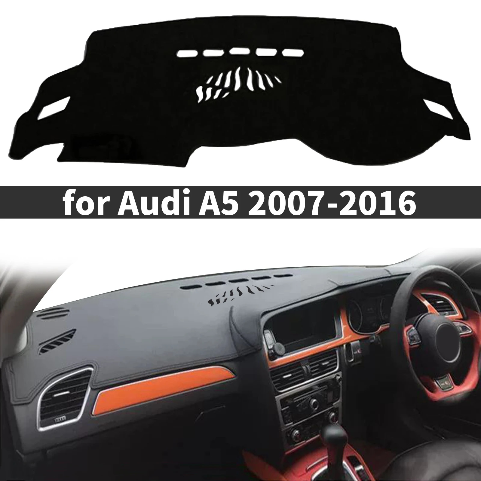 fit for Audi A5 2016-2009 Car Accessories Dashmat Dashboard Cover Pad Protective Carpet Leather DashMat Sunshade
fit for Audi A5 2016-2009 Car Accessories Dashmat Dashboard Cover Pad Protective Carpet Leather DashMat Sunshade