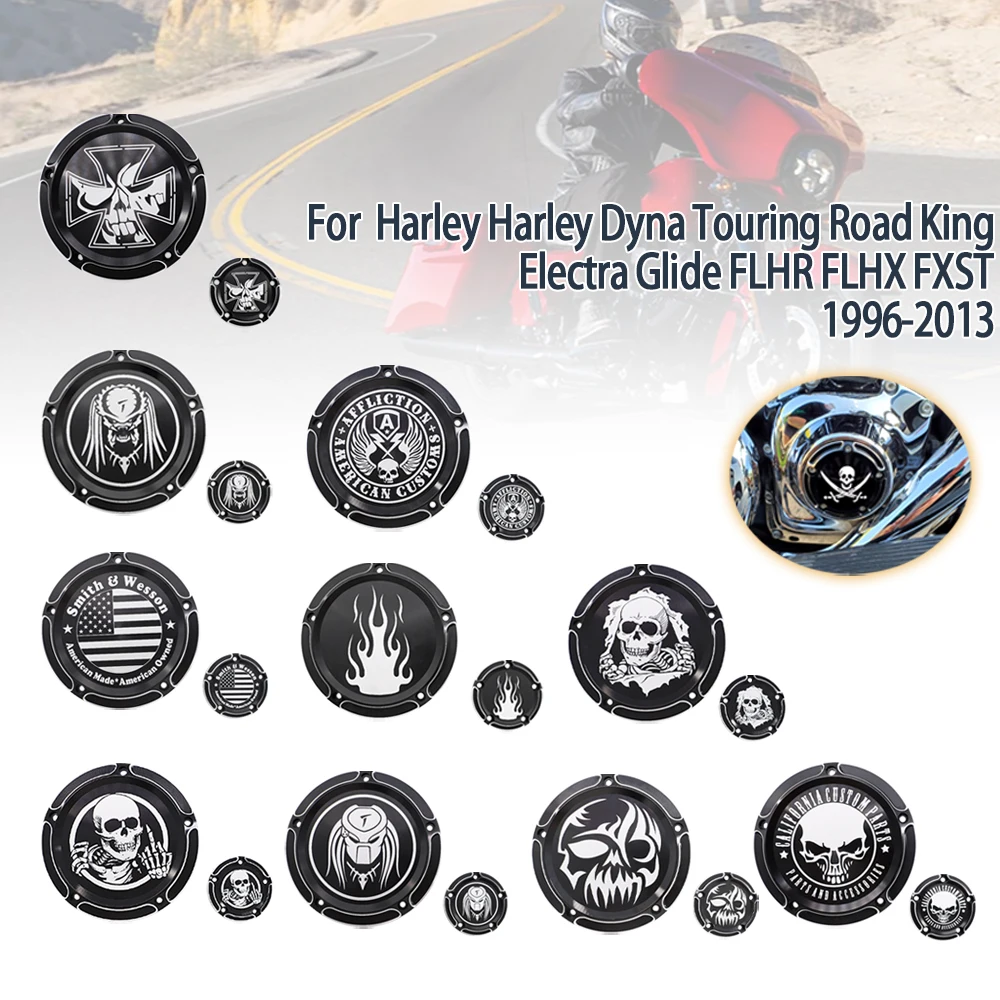 For Harley Touring Dyna FLD Softail Electra Glide Trike Road King Fat Bob Engine Derby Timer Clutch Side Cover Motorcycle Parts
For Harley Touring Dyna FLD Softail Electra Glide Trike Road King Fat Bob Engine Derby Timer Clutch Side Cover Motorcycle Parts
