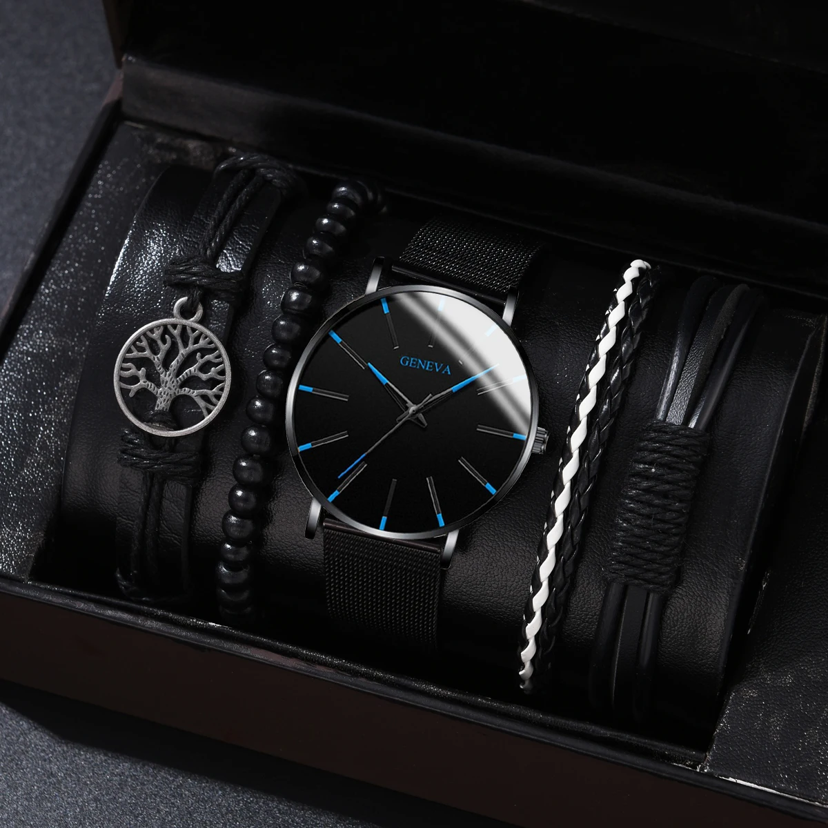 5pcs Set Watch Luxury Quartz Watch for Men Minimalist Ultra Thin Clock Fashion Men's Sports Leather Watch relogio masculino
5pcs Set Watch Luxury Quartz Watch for Men Minimalist Ultra Thin Clock Fashion Men's Sports Leather Watch relogio masculino