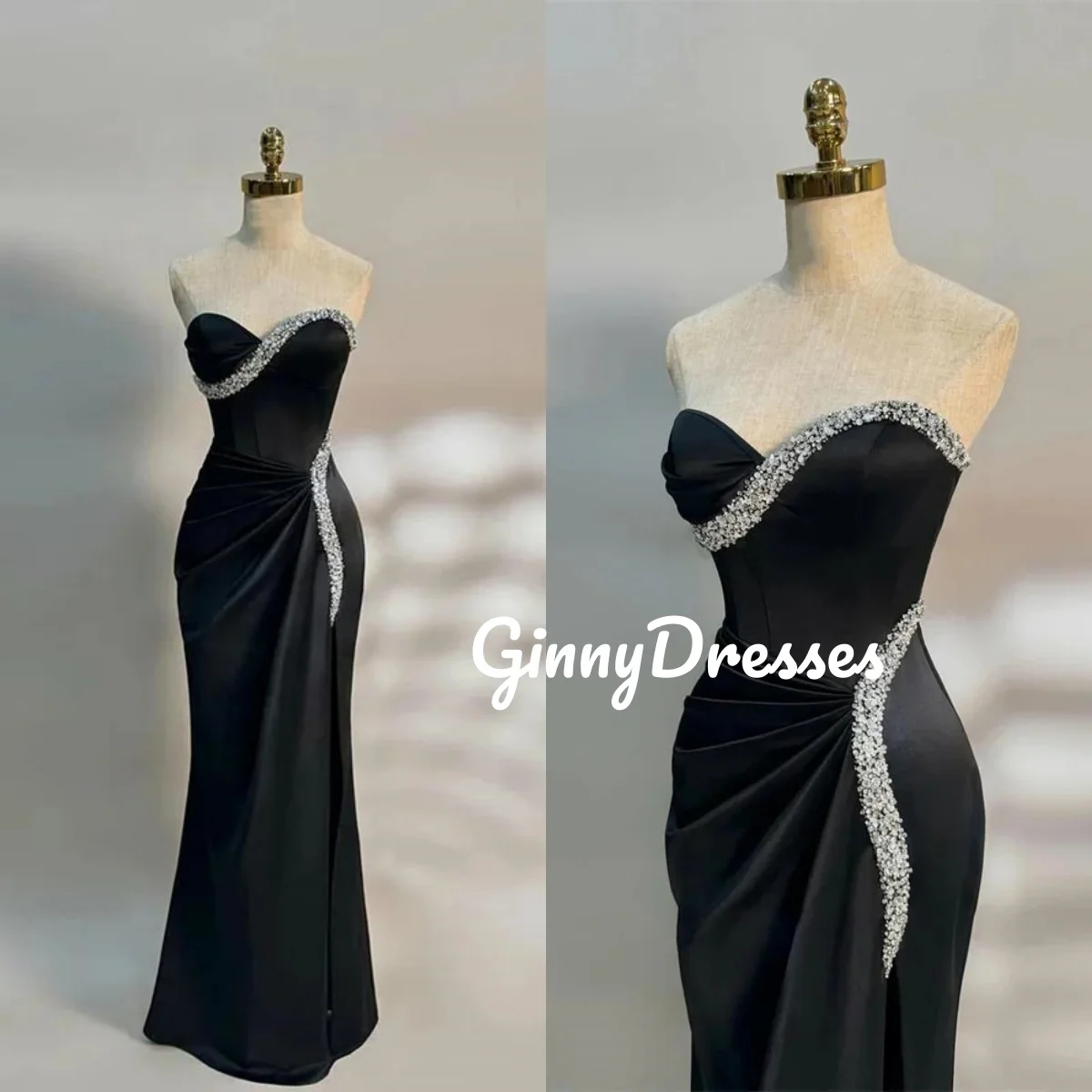 فساتين سهرة Customize Mermaid Black Sweetheart Birthday Dresses Luxury Mini Dresses For Prom Beaded Zipper Up Sleeveless Formal
فساتين سهرة Customize Mermaid Black Sweetheart Birthday Dresses Luxury Mini Dresses For Prom Beaded Zipper Up Sleeveless Formal