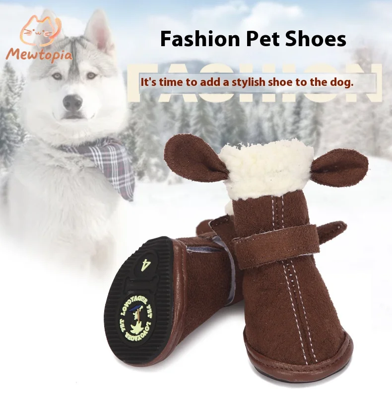 Autumn & Winter Rabbit Ears Dog Shoes Pet Ski Boots Adorable Fluffy Socks Wear-Resistant & Water-Resistant Design
Autumn & Winter Rabbit Ears Dog Shoes Pet Ski Boots Adorable Fluffy Socks Wear-Resistant & Water-Resistant Design
