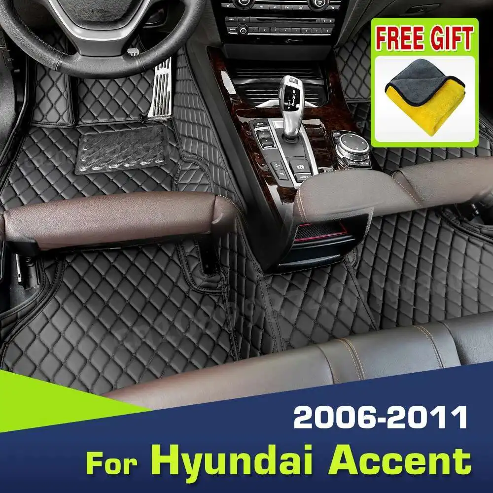 Car Floor Mats For Hyundai Accent 2006 2007 2008 2009 2010 2011 Custom Auto Foot Pads Carpet Cover Interior Accessories
Car Floor Mats For Hyundai Accent 2006 2007 2008 2009 2010 2011 Custom Auto Foot Pads Carpet Cover Interior Accessories