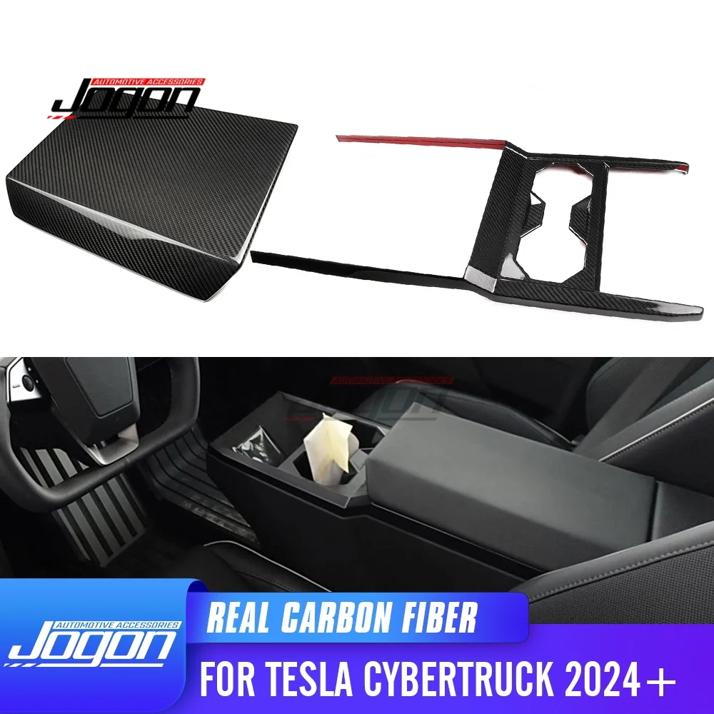 Carbon Fiber Car Interior Console Storage Armrest Holder Gear Shift Panel Cover Trim For Tesla Cybertruck Cyberbeast 2024 2025
Carbon Fiber Car Interior Console Storage Armrest Holder Gear Shift Panel Cover Trim For Tesla Cybertruck Cyberbeast 2024 2025