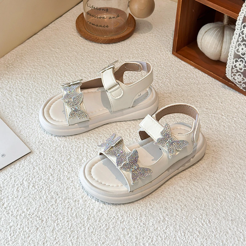 Summer Luxury Girls Open Toe Sandals Princess Rhinestone Kids Fashion Sandals School Beach Non-slip Children Lightweight Sandals
Summer Luxury Girls Open Toe Sandals Princess Rhinestone Kids Fashion Sandals School Beach Non-slip Children Lightweight Sandals