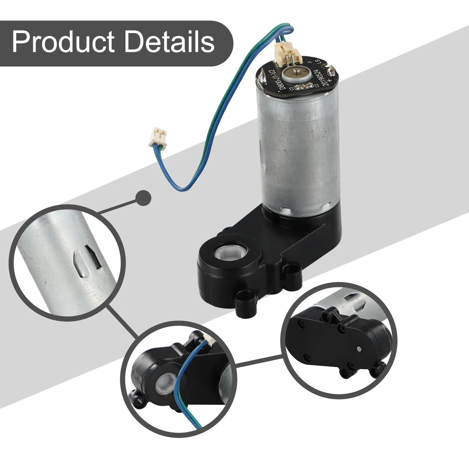 Replacement Motor Main Roller Brush Motor Robotic Vacuum Replacement Part Fast Cleaning Better Cleaning Results For Home Use
Replacement Motor Main Roller Brush Motor Robotic Vacuum Replacement Part Fast Cleaning Better Cleaning Results For Home Use