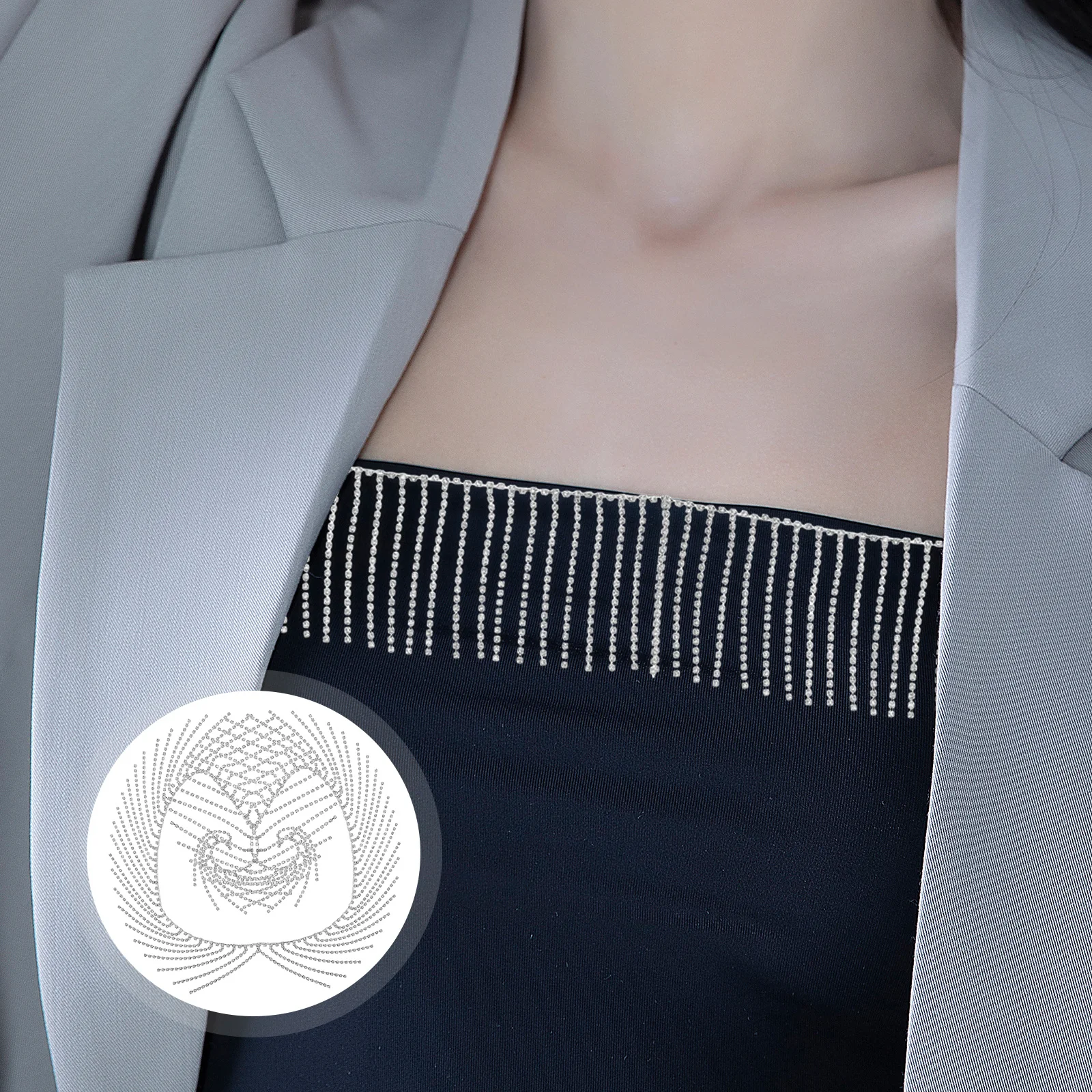 2 Yard Rhinestone Fringe Tassel Chain Trim Beaded Ribbon For Sewing Crafts Diy Clothing Accessories Wedding Belt Decoration
2 Yard Rhinestone Fringe Tassel Chain Trim Beaded Ribbon For Sewing Crafts Diy Clothing Accessories Wedding Belt Decoration