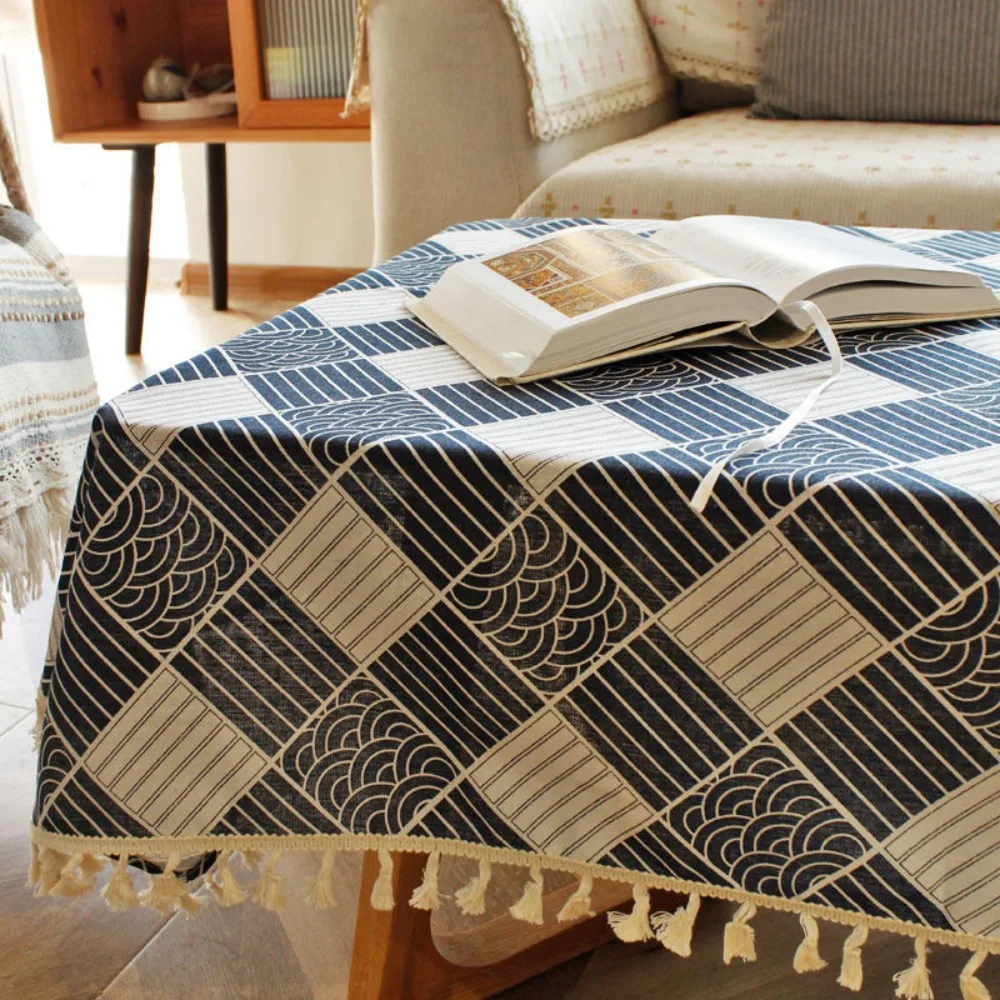 Nordic Style Ethnic Tablecloth Anti-slip with Tassel Bohemian Tablecloth Rectangular Cotton and Linen Table Cover
Nordic Style Ethnic Tablecloth Anti-slip with Tassel Bohemian Tablecloth Rectangular Cotton and Linen Table Cover