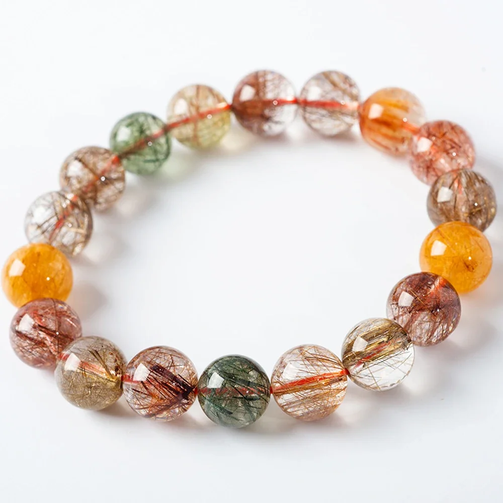 Natural Colored Rutilated Quartz Crystal Crafts Decoration Colorful Rutilated Couple Ornament Stone Collect Gifts
Natural Colored Rutilated Quartz Crystal Crafts Decoration Colorful Rutilated Couple Ornament Stone Collect Gifts