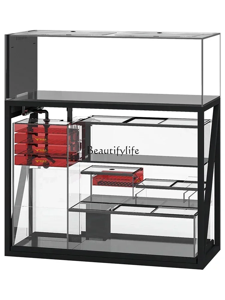 LD33Living Room Three-Layer Fish Tank Multi-Layer Combination Dragon Cylinder Gold Crystal Super White Glass Stainless Steel
LD33Living Room Three-Layer Fish Tank Multi-Layer Combination Dragon Cylinder Gold Crystal Super White Glass Stainless Steel