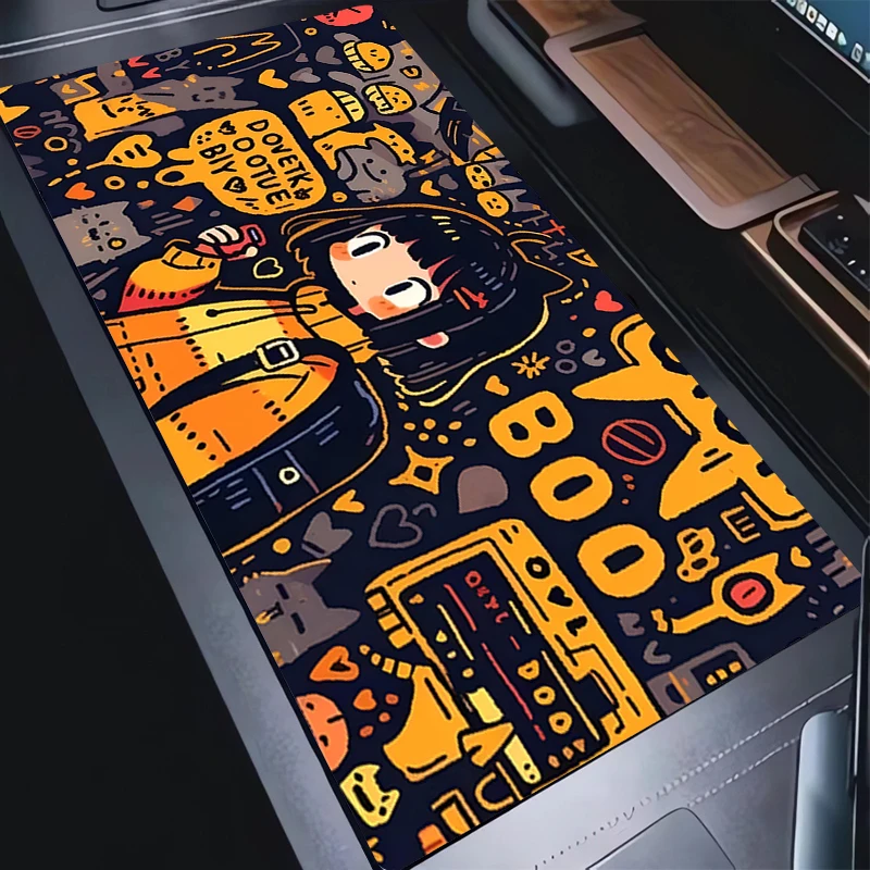 Gaming Mouse Pad Mousepad Gamer Desktop Mat Keyboard Pad Trendy Graffiti Carpet Computer Table Surface For Accessories Mausepad
Gaming Mouse Pad Mousepad Gamer Desktop Mat Keyboard Pad Trendy Graffiti Carpet Computer Table Surface For Accessories Mausepad