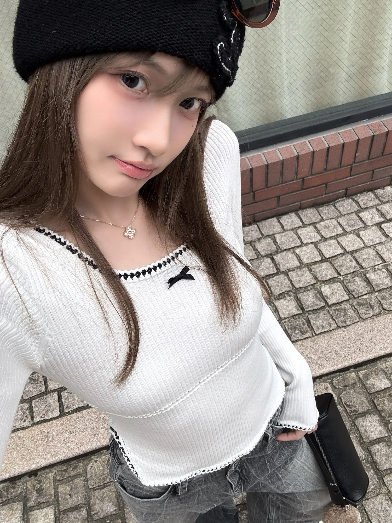 Женский зимний трикотажный топ Ceeyou Special Lo U-Ne Stripe из хлопка, приталенный, с длинным рукавом, для повседневной носки
Женский зимний трикотажный топ Ceeyou Special Lo U-Ne Stripe из хлопка, приталенный, с длинным рукавом, для повседневной носки