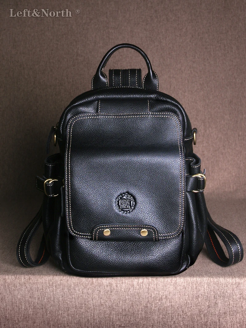 LEFT&NORTH Adult women's Aesthetic Backpack Legitimate Genuine leather 100% Natural Cowhide Casual Fashion Travel Original brand
LEFT&NORTH Adult women's Aesthetic Backpack Legitimate Genuine leather 100% Natural Cowhide Casual Fashion Travel Original brand
