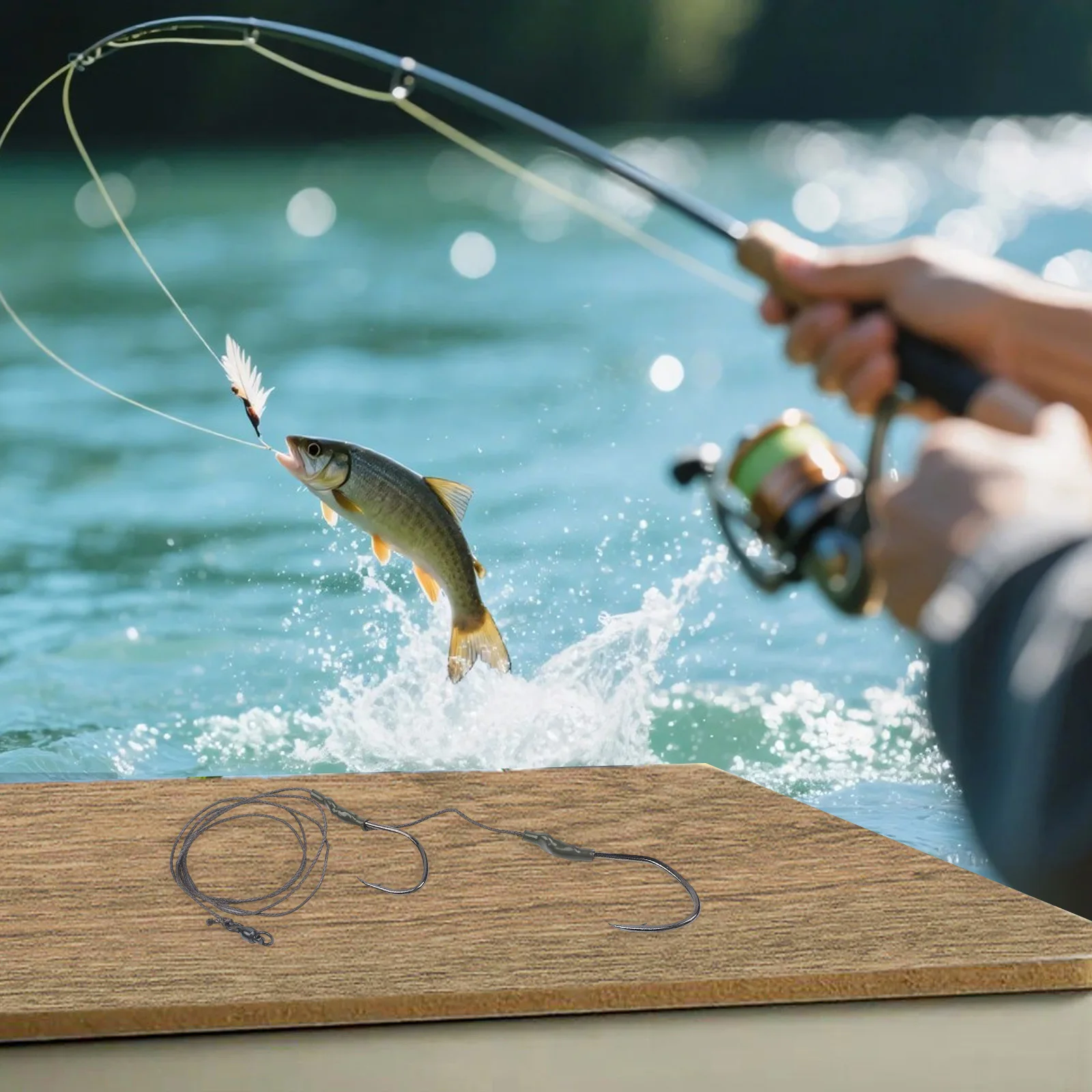 Fishing Rig for Freshwater Bottom Fishing Using PE Thread Construction and High Carbon Hooks for Consistent Results
Fishing Rig for Freshwater Bottom Fishing Using PE Thread Construction and High Carbon Hooks for Consistent Results