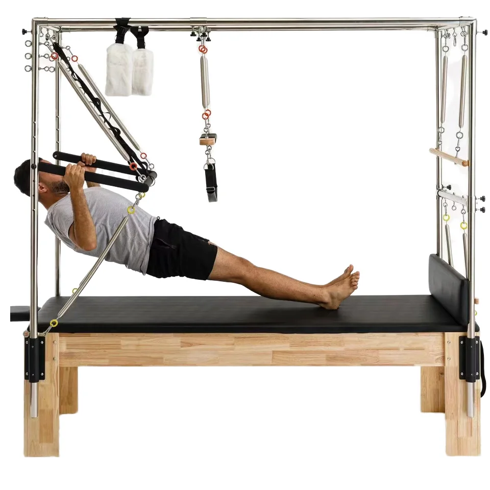 Professional High Quality Fitness Exercise Home Gym Yoga Training Factory Direct Custom Cadillac Bed
Professional High Quality Fitness Exercise Home Gym Yoga Training Factory Direct Custom Cadillac Bed