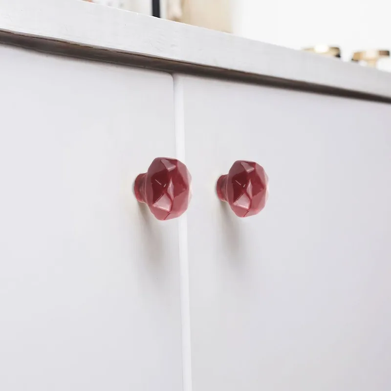 5PCS Colorful Diamond Ceramic Single Hole Drawer Pulls Solid Wood Cabinet Door Handles Furniture Wardrobe Pull Handles
5PCS Colorful Diamond Ceramic Single Hole Drawer Pulls Solid Wood Cabinet Door Handles Furniture Wardrobe Pull Handles