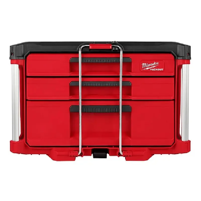 PACKOUT Multi-Depth 3-Drawer Tool Box, Polypropylene, Black/Red, 22 in W x 16-1/2 in D
PACKOUT Multi-Depth 3-Drawer Tool Box, Polypropylene, Black/Red, 22 in W x 16-1/2 in D