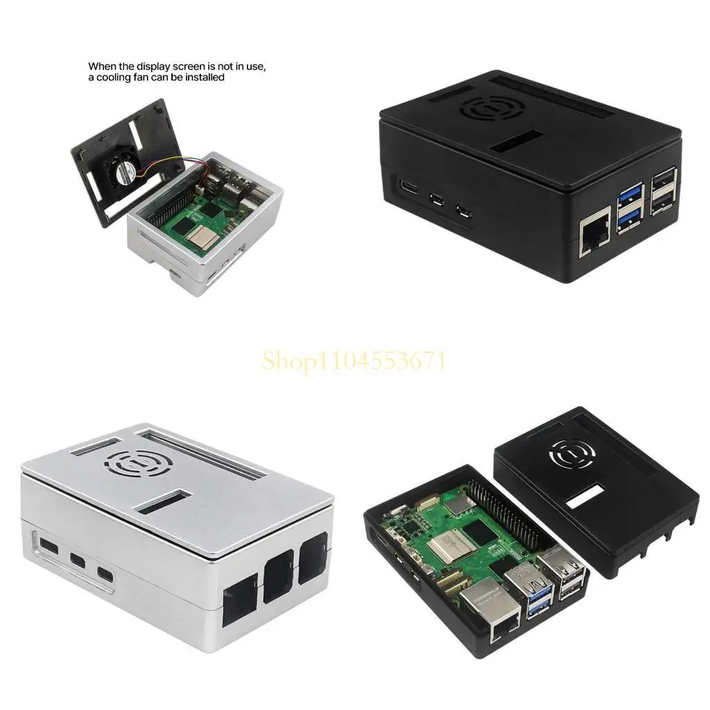 Best Seller Secure Enclosure Case for RPI 5 Board Protector Support Cooling Fan Display Slot 
Best Seller Secure Enclosure Case for RPI 5 Board Protector Support Cooling Fan Display Slot