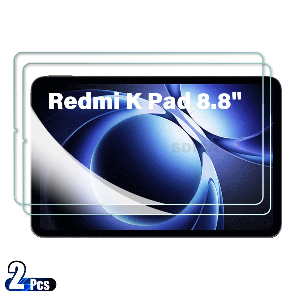 2 шт. для Xiaomi Redmi K Pad 8,8 "2025 закаленное стекло Защитная пленка для экрана 8,8 дюйма Планшет против царапин HD Защитная пленка
2 шт. для Xiaomi Redmi K Pad 8,8 "2025 закаленное стекло Защитная пленка для экрана 8,8 дюйма Планшет против царапин HD Защитная пленка